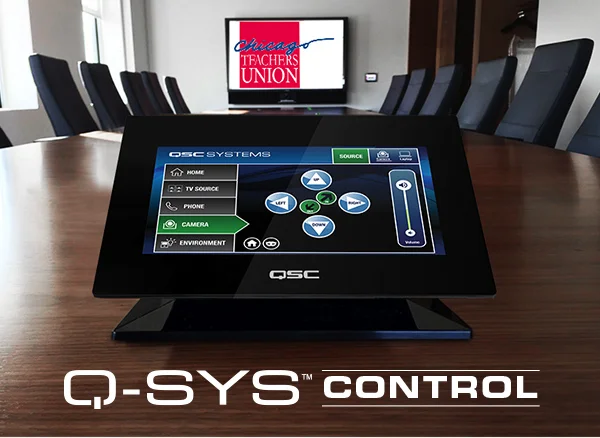 QSYS Control Webinar Available On Demand