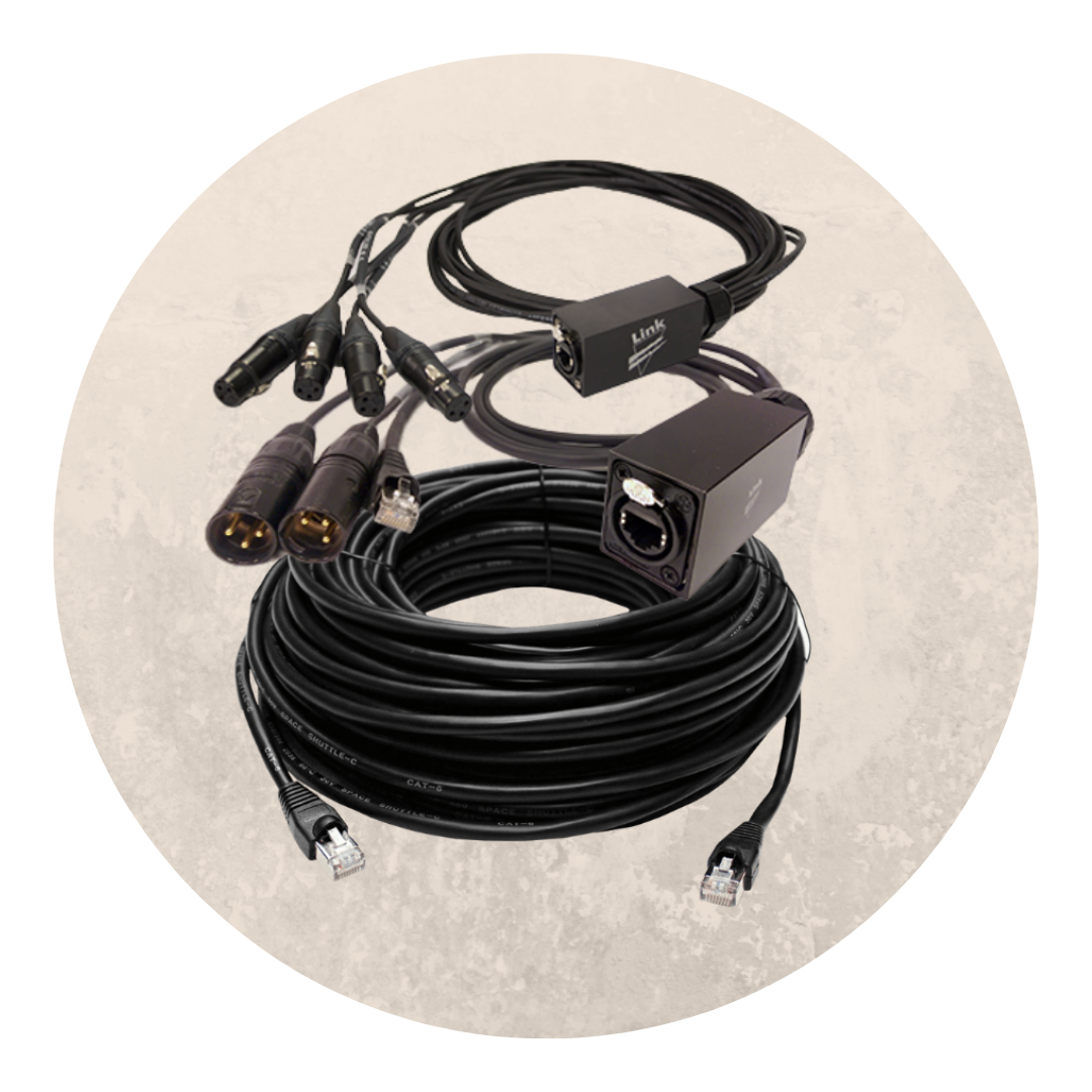 Link AV - 150 ft Ethernet Cable and audio widgets