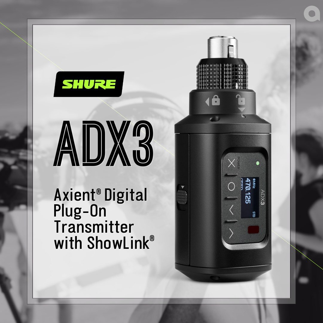 Ready for a game-changer? The @shure ADX3 isn't just compatible with ANY XLR microphone&mdash;it's also ShowLink enabled! 

That means seamless wireless control and unparalleled reliability, no matter your mic choice. Ditch the interference and get e