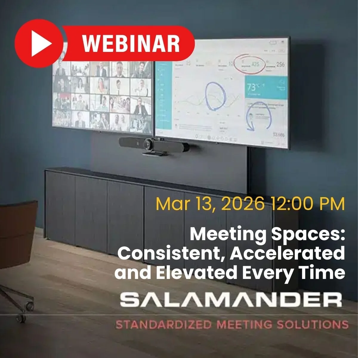Salamander Webinar | Meeting Spaces: Consistent, Accelerated and Elevated Every Time