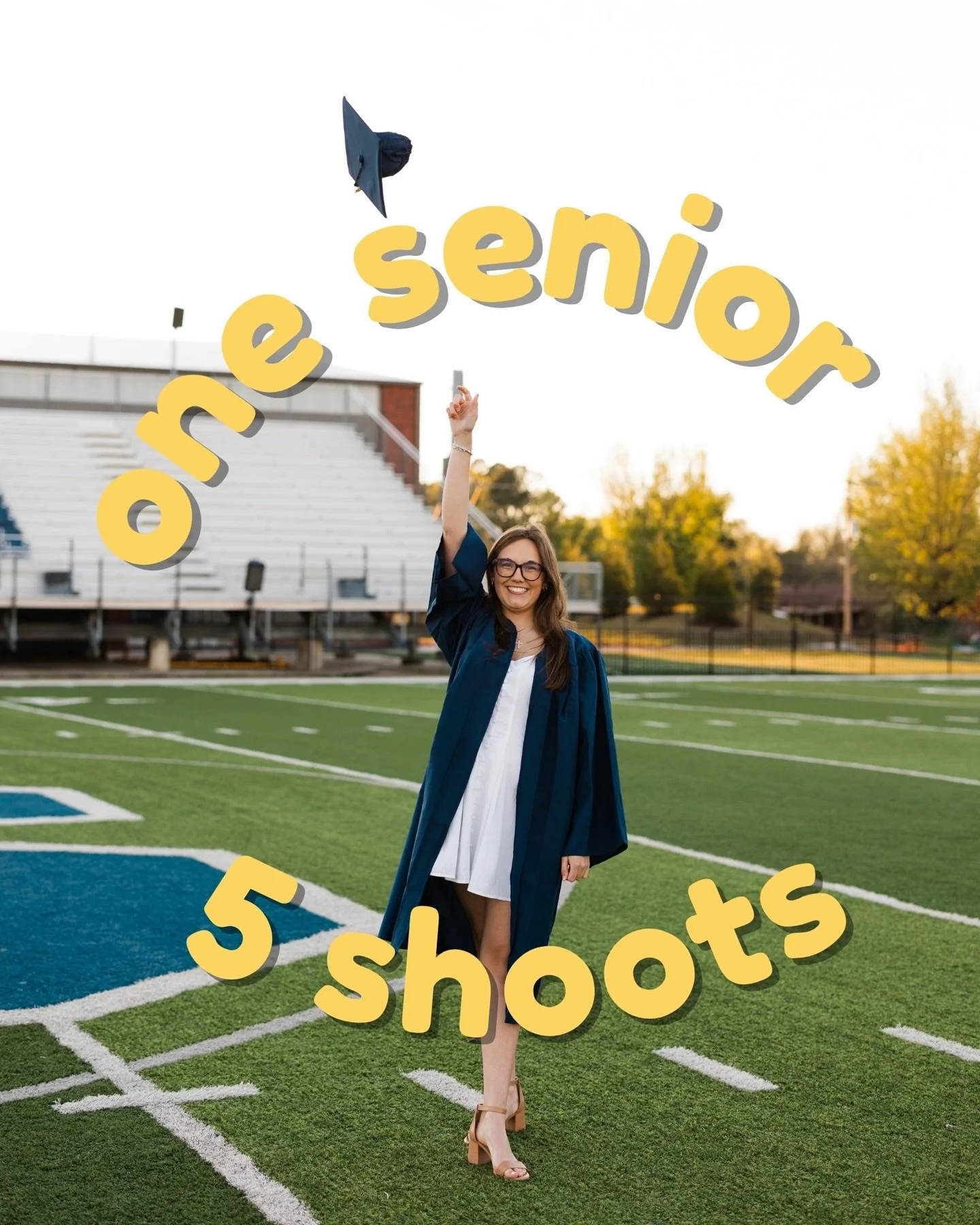 2027 SENIORS, THIS COULD BE YOU ✨📷🩵🎓

My senior experience is (and usually becomes) so much more than just ONE session. I call it an experience because it truly is one of a kind! Every senior who books with me is invited to group sessions througho