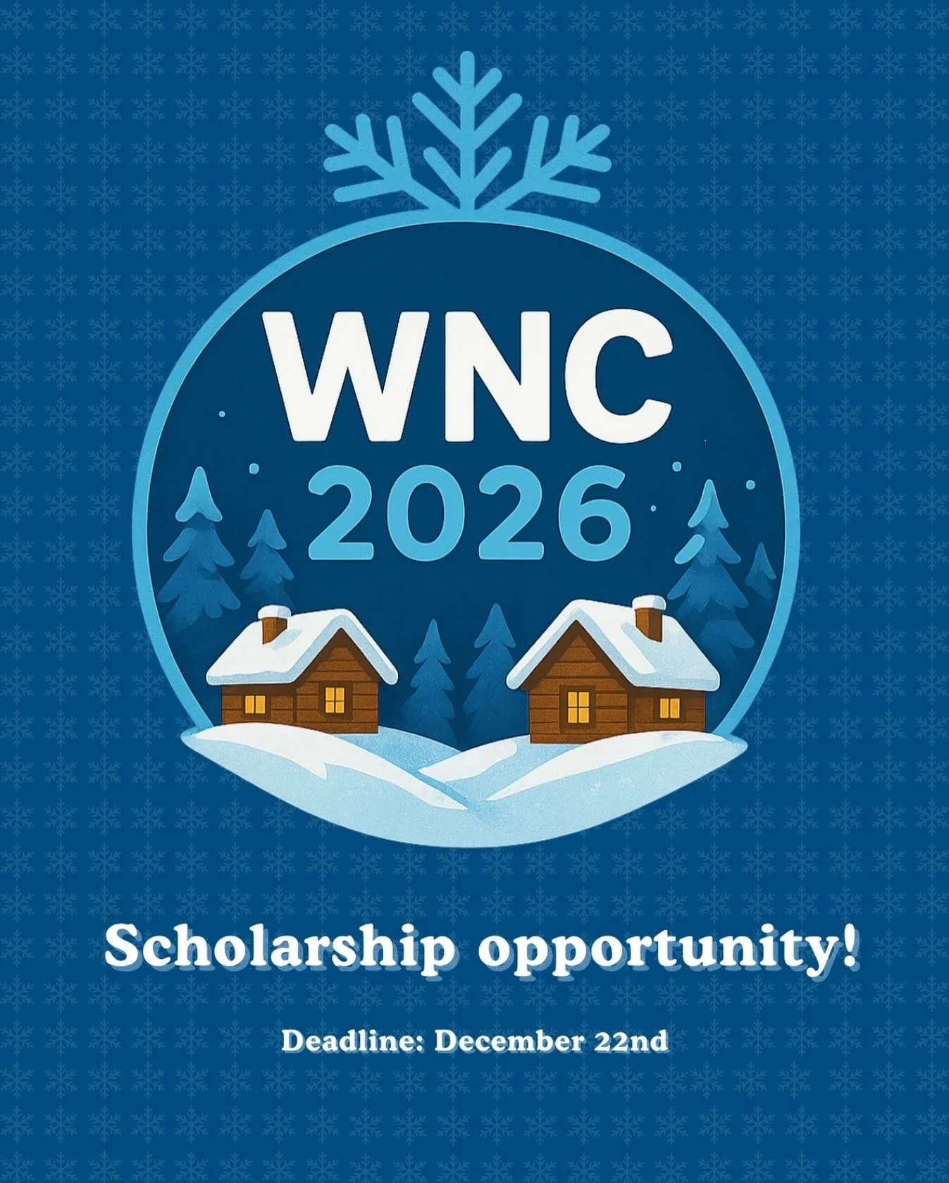 ✨ Still interesed in attending WNC 2026? ✨

AIESEC US is opening scholarship opportunities for Winter National Conference 2026, because we believe that every committed young leader deserves the chance to grow, connect, and shape the future of our net