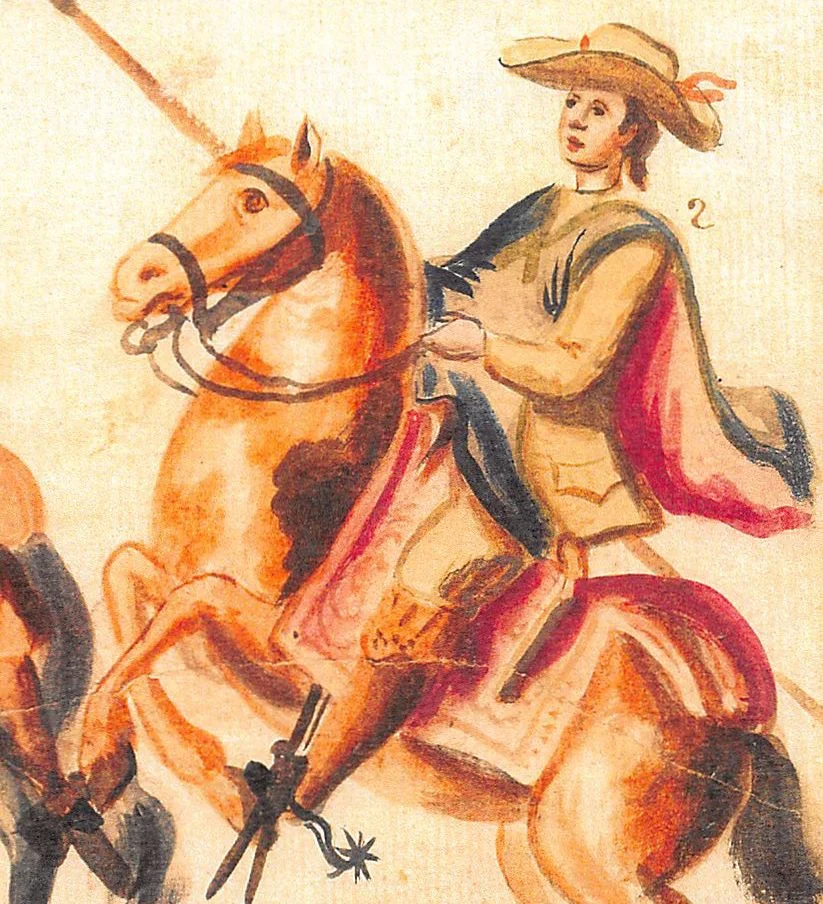 JOSÉ ROMÁN ORTEGA. SANTA FE PRESIDIO SOLDIER