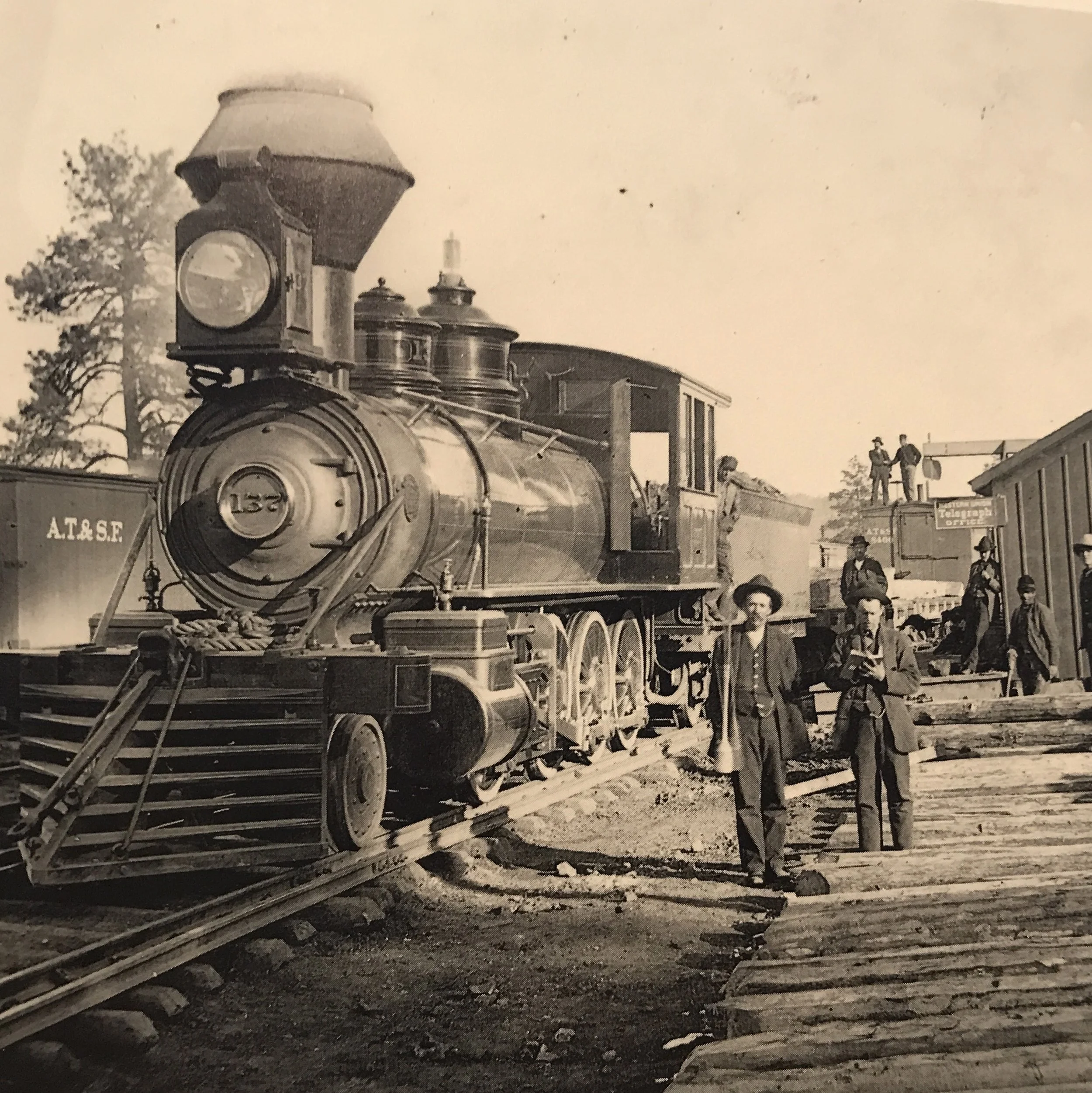 SANTA FE LAND OWNERSHIP IN THE 1880s