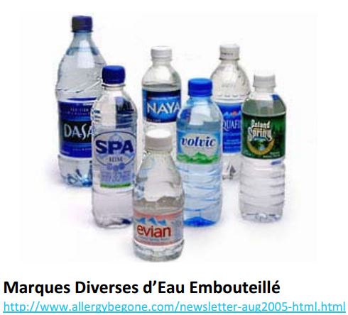 Boisson gazeuse bouteille d'Eau en Bouteille de l'eau Minérale de l'eau -  des bouteilles d'eau minérale