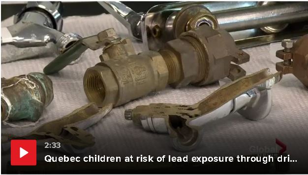 Investigation reveals dangerous lead levels in some Quebec drinking water