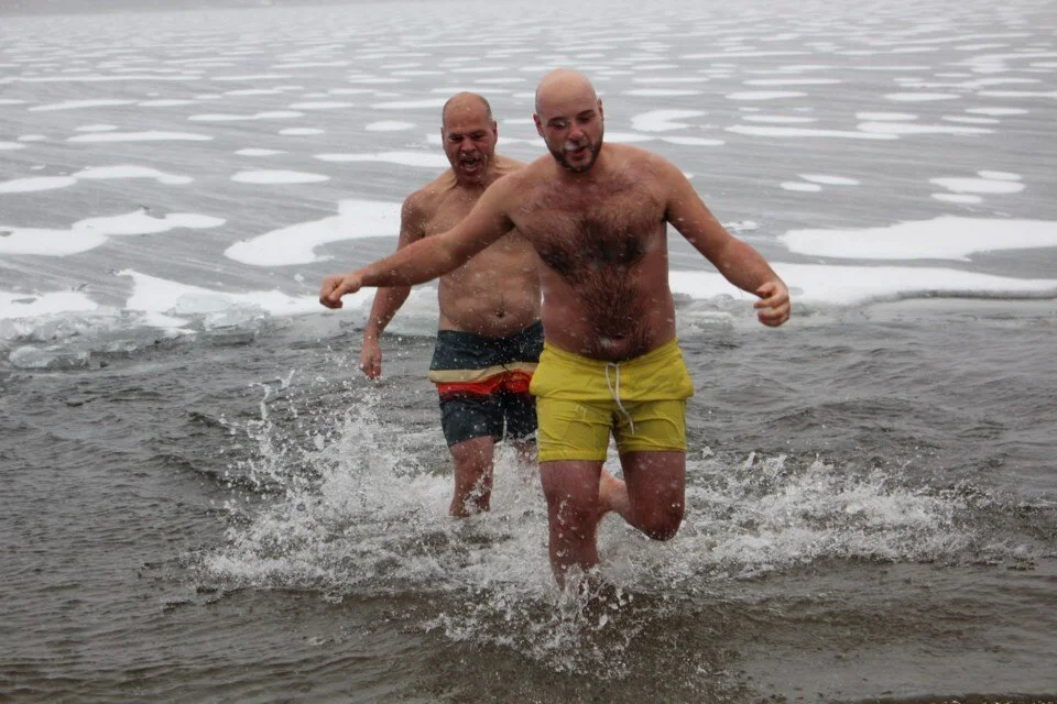 Sudburians brave Nepahwin’s freezing water to raise awareness of First Nations water woes