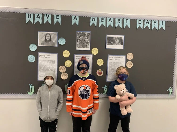 Students at Fort Saskatchewan Elementary speaking out about children's rights