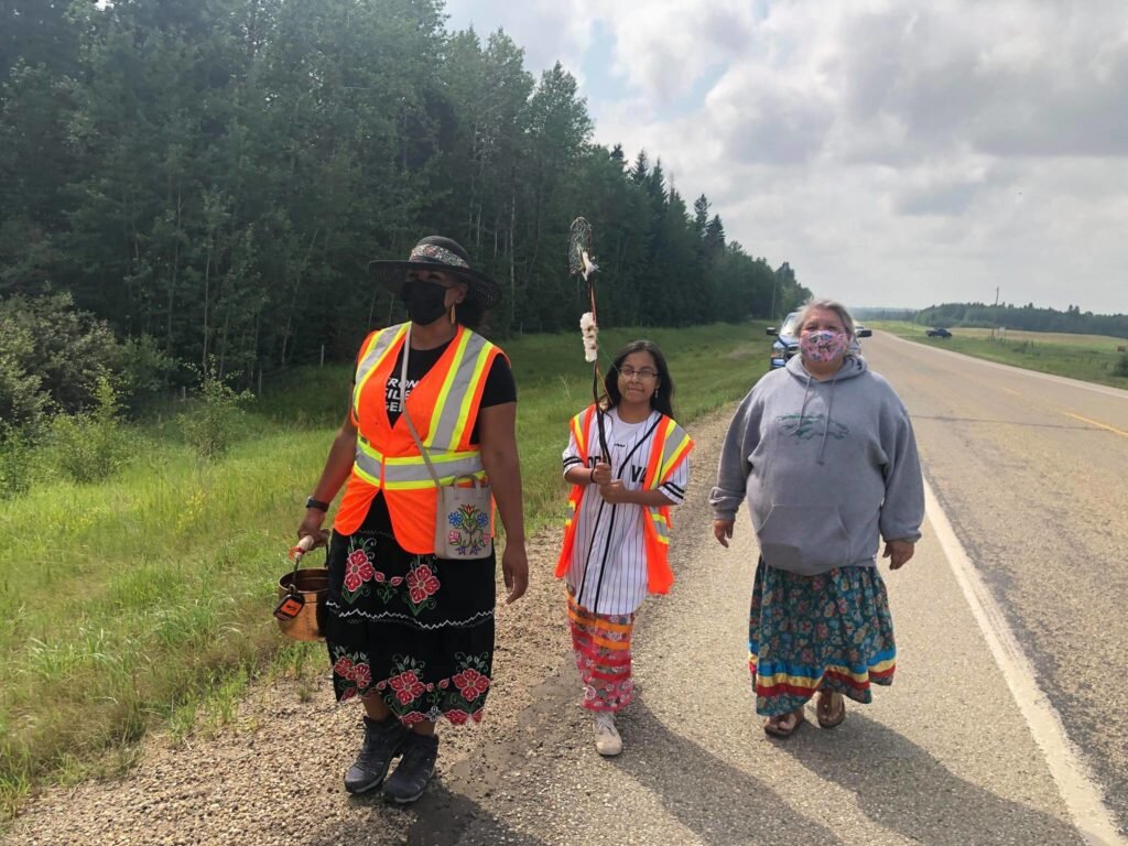 Water Walk Ceremony passes through central Alberta