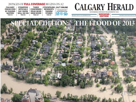 'The water isn't supposed to look like this': Unbelievably, it's been nine years since our great flood