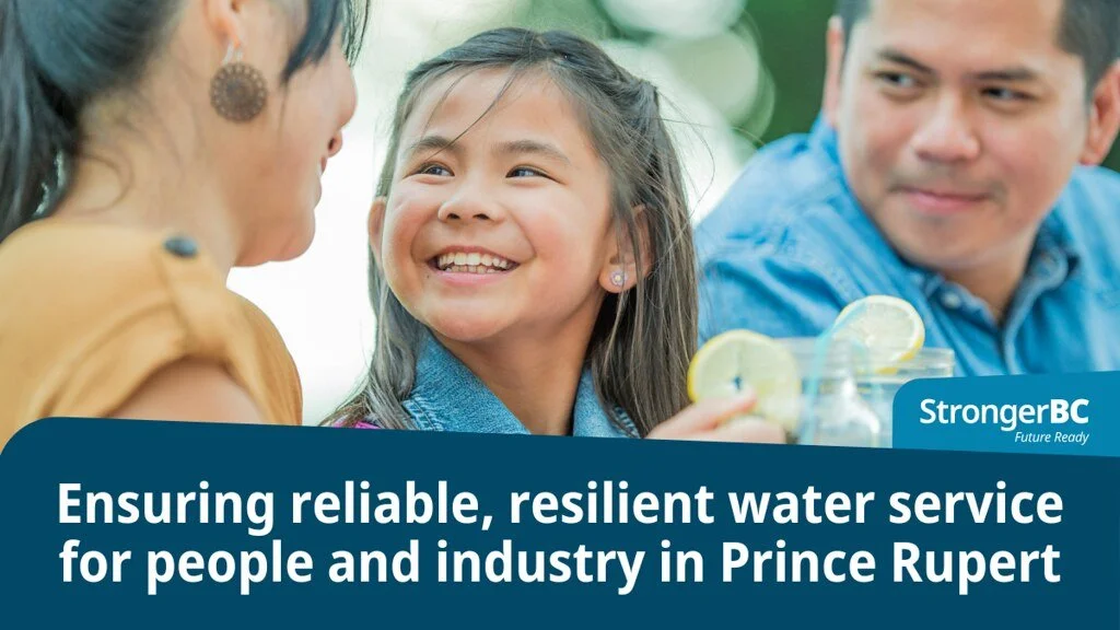 Upgrades secure drinking water system in Prince Rupert