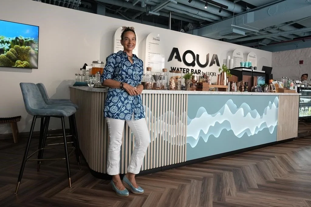 A new bar in Dubai is offering 'gourmet water' infused with minerals to 'suit your mood'