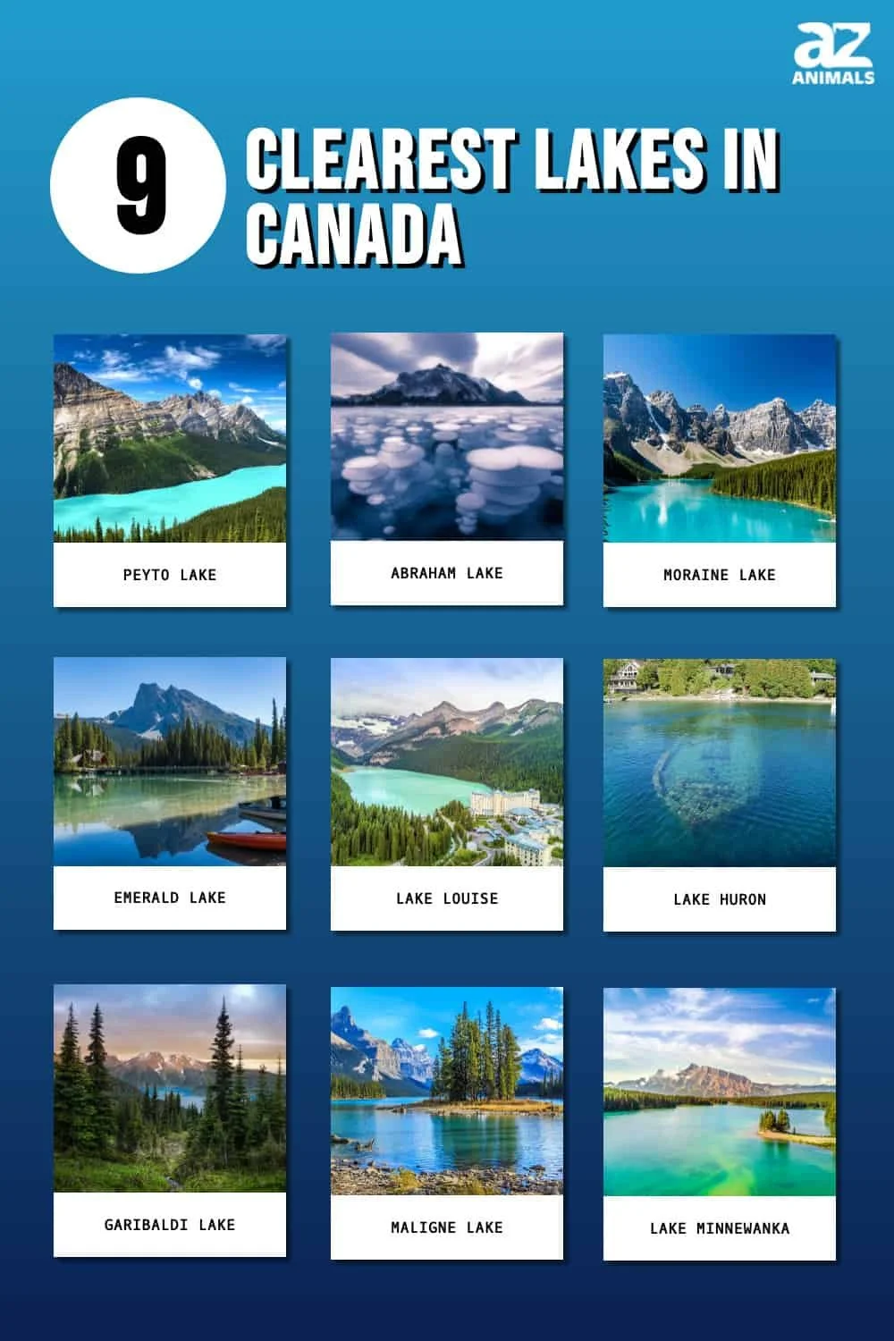 Discover the 9 Clearest Lakes in Canada