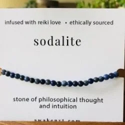 sodalite chakra bracelet