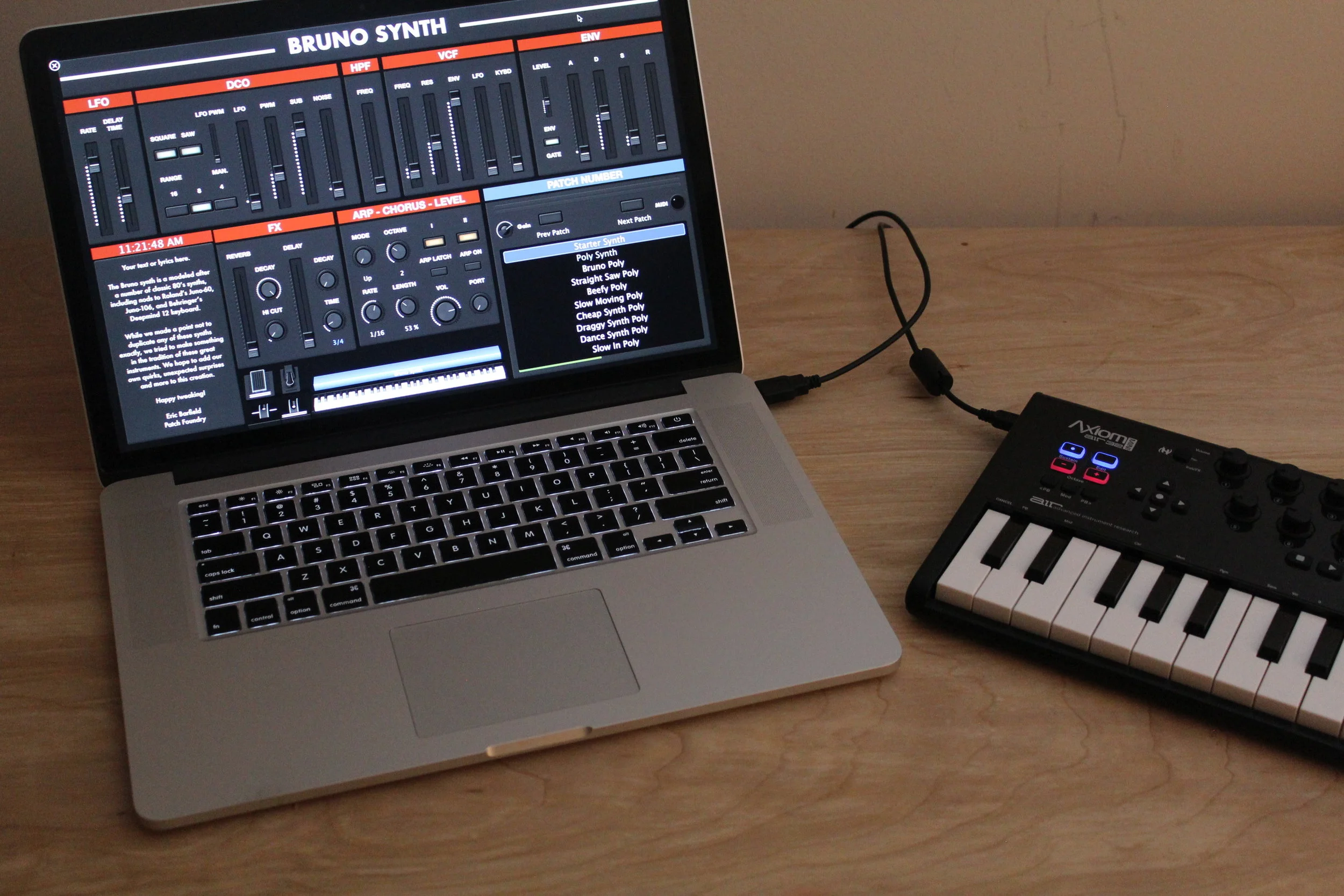 Midi controllers everywhere.