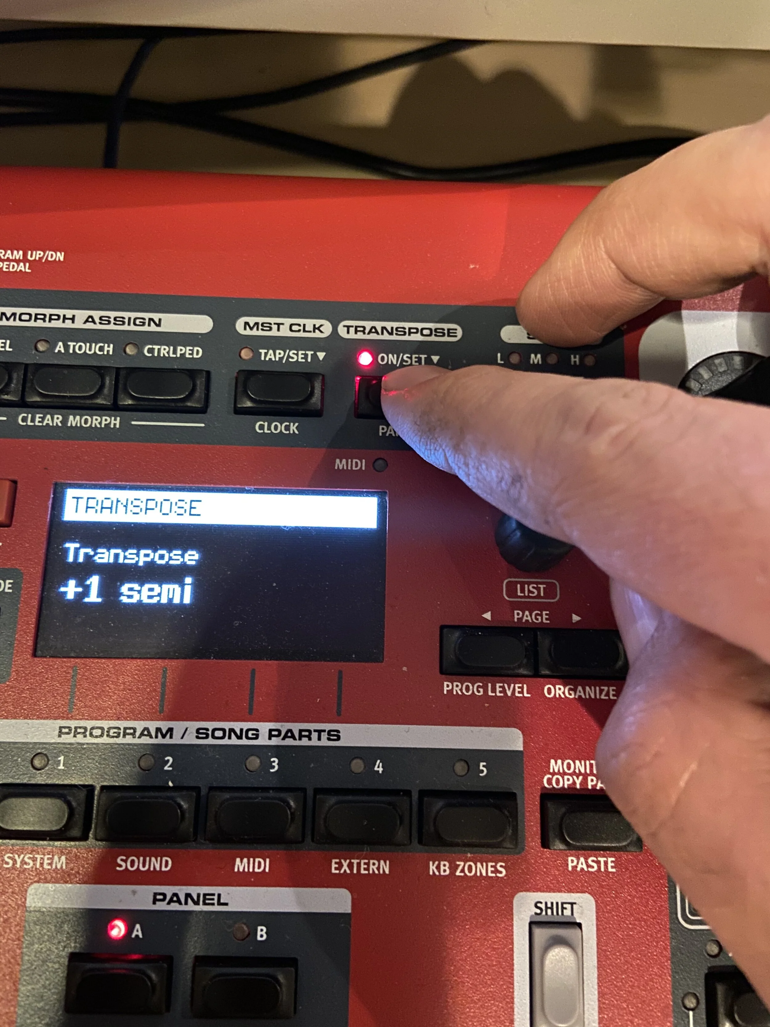 Two Ways To Transpose Using MainStage 3 and Nord Stage 3