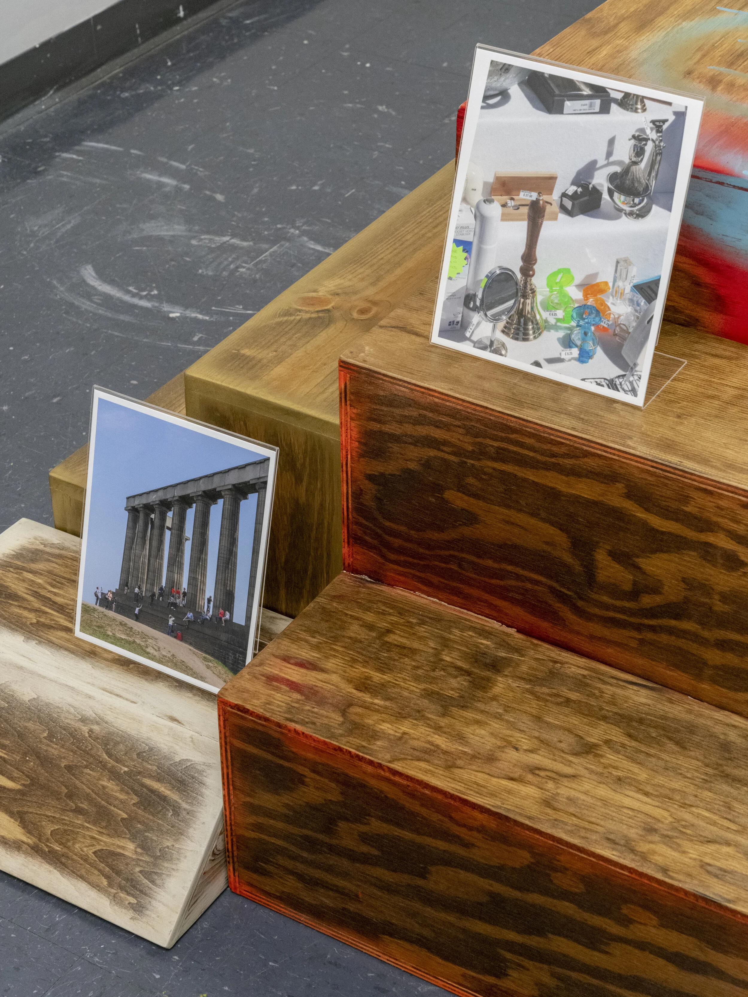 To See Some Thing, studio installation - alternative arrangement (detail)