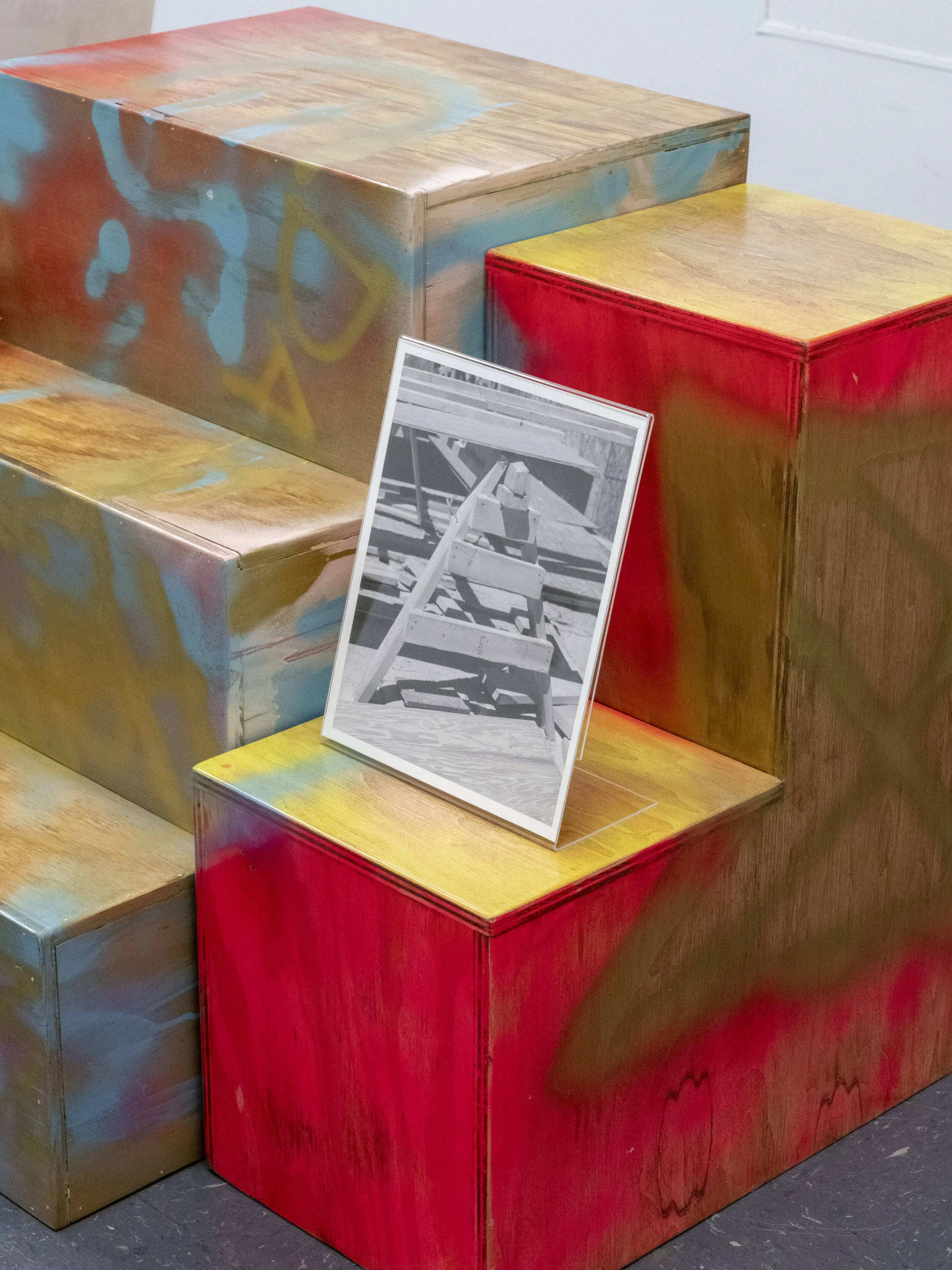 To See Some Thing, studio installation - alternative arrangement (detail)