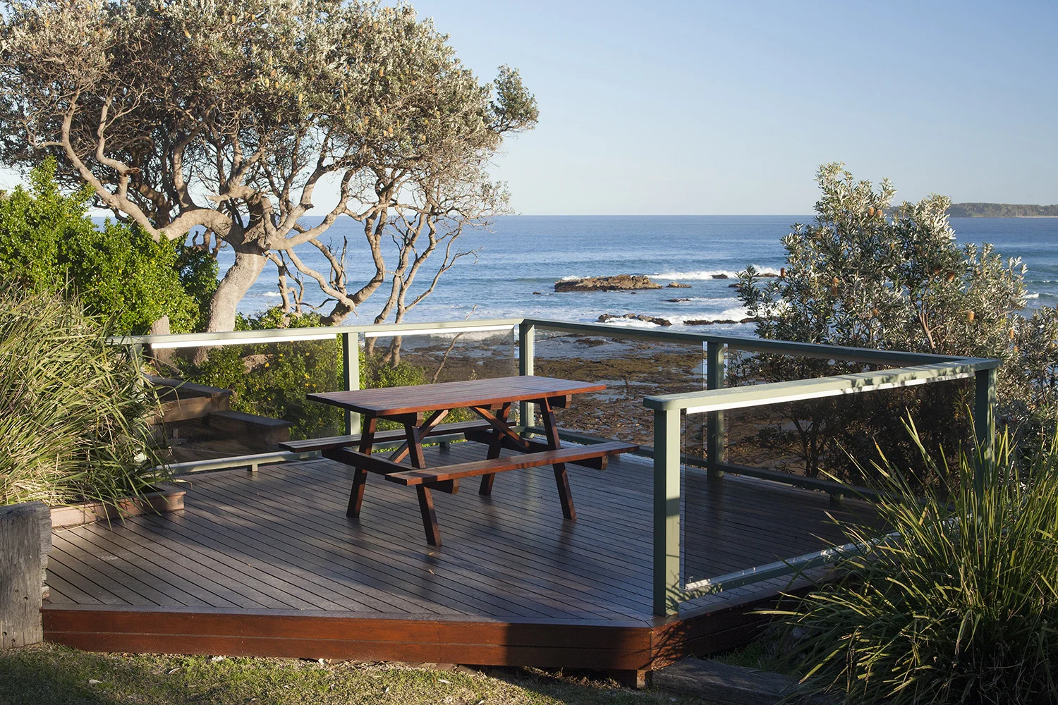 Oceanfront Deluxe, Chalet 16 deck.jpg