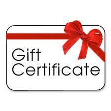 $50 Gift Certificate