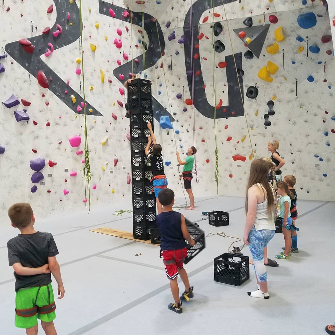 Summer camp sign ups are now live! Sign your kids up for a week of climbing, fun, and games! Early bird registration is available through May 14th. Sign up online at riverfrontrockgym.com or in person at the front desk!