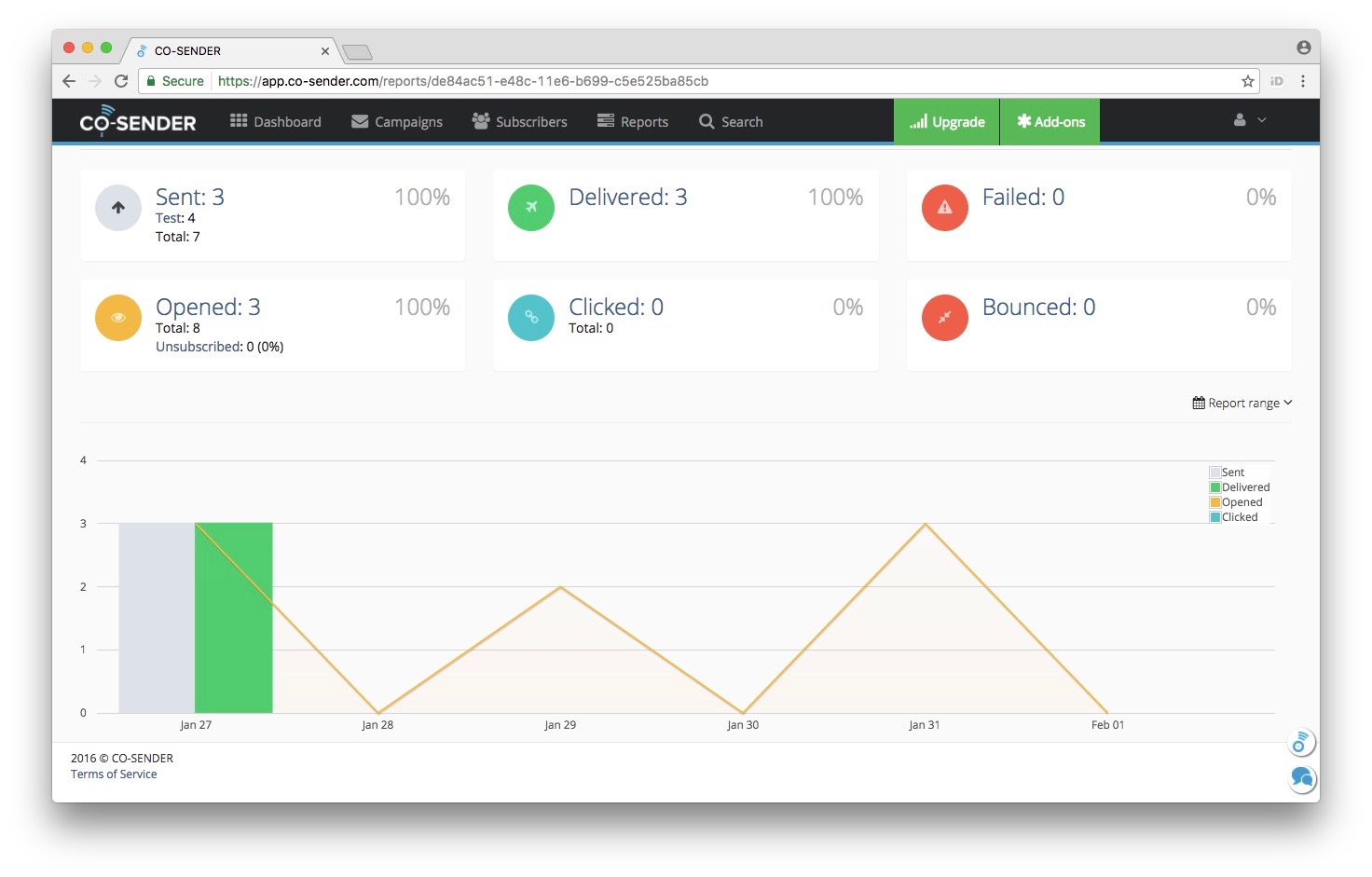  Email Marketing Single Campaign Report 