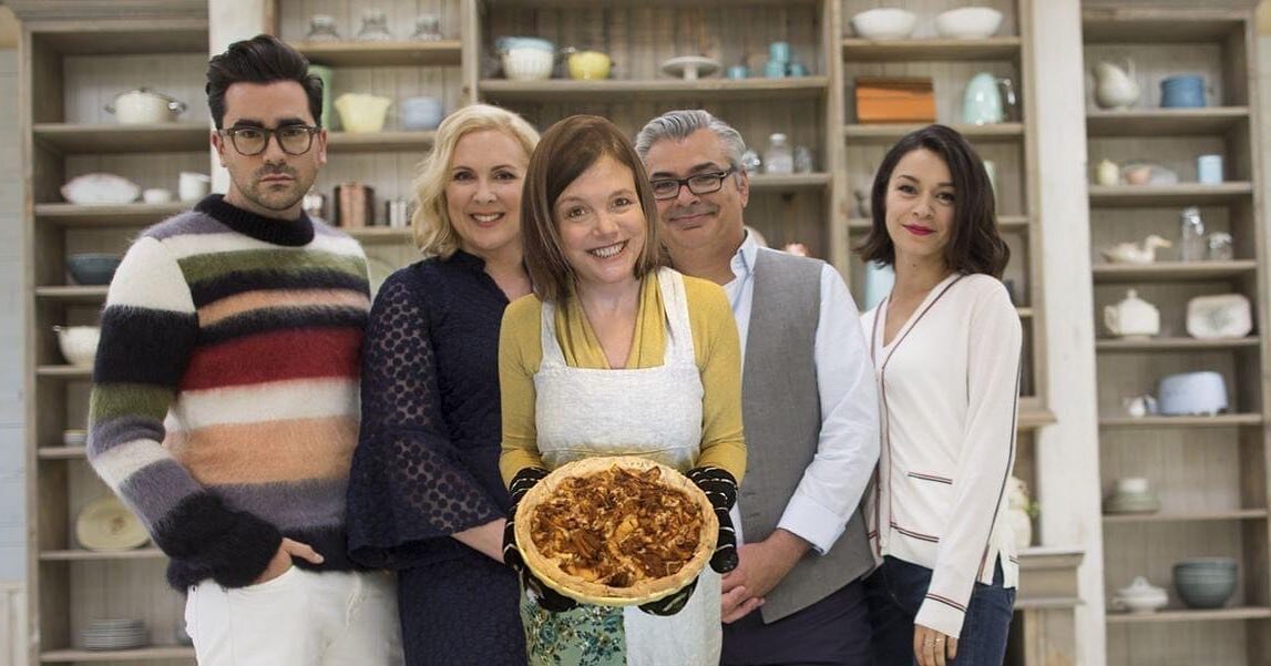 A favourite TV show of mine through this past winter, but good in any season, really! Anyone else love The Great Canadian Baking Show this year?