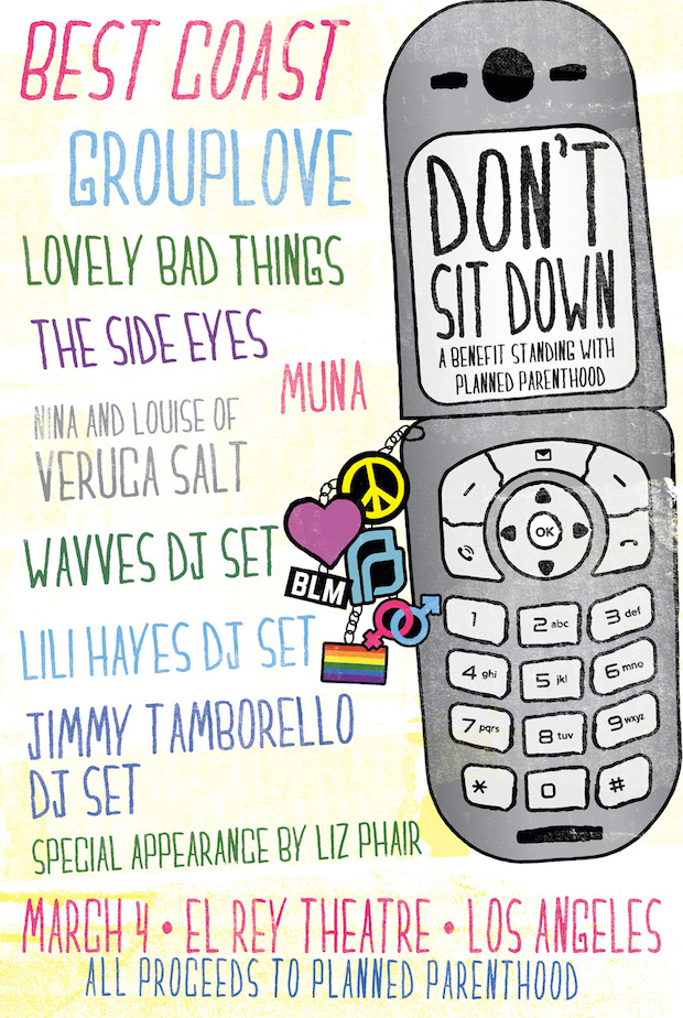 Don't Sit Down: A Benefit Standing with Planned Parenthood