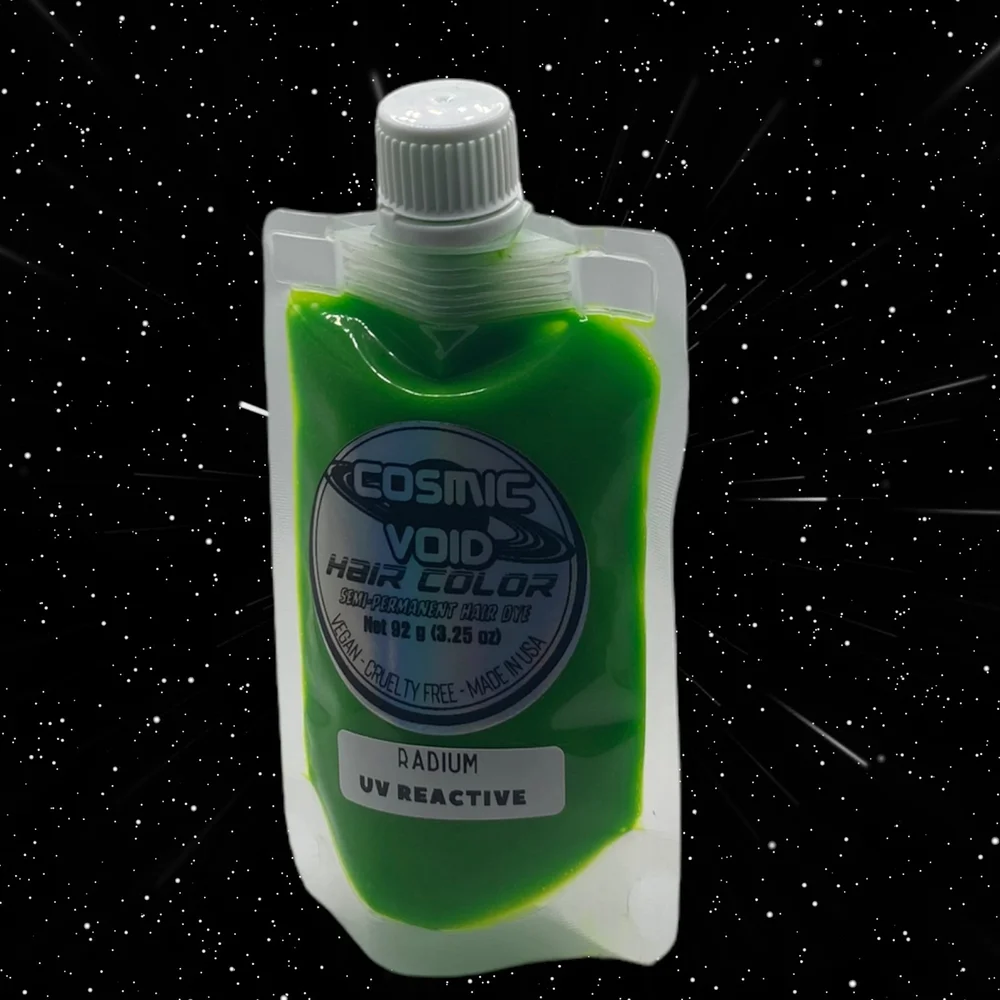 RADIUM - UV REACTIVE Lemon Lime Semi Permanent Hair Dye — Cosmic Void