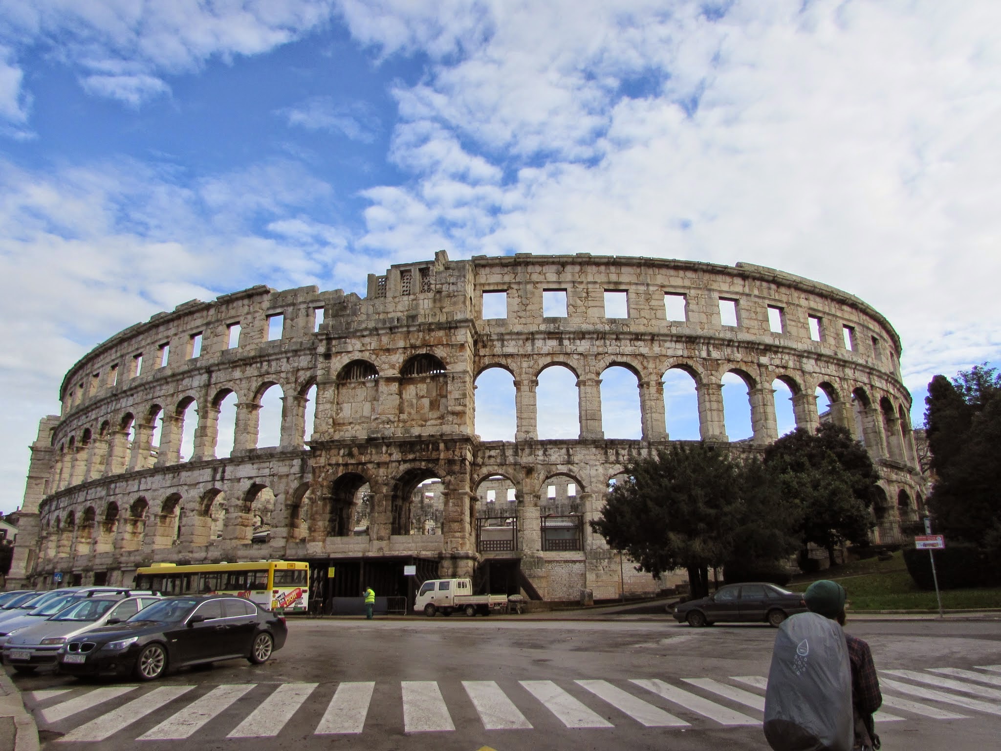 Maybe the most impressive thing in Istria: the Pula Arena.