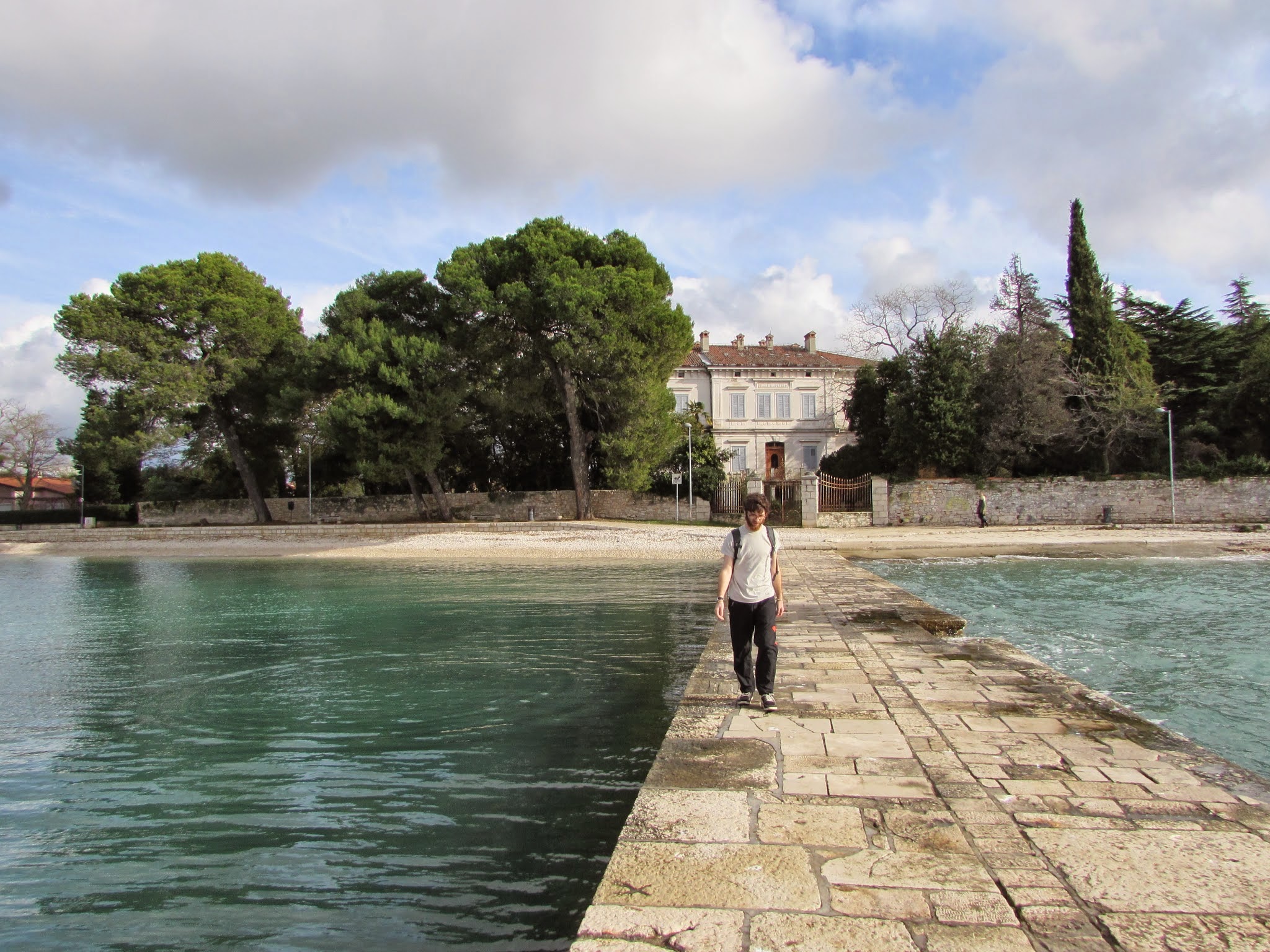 A very ancient dock - Fazana, Istria.