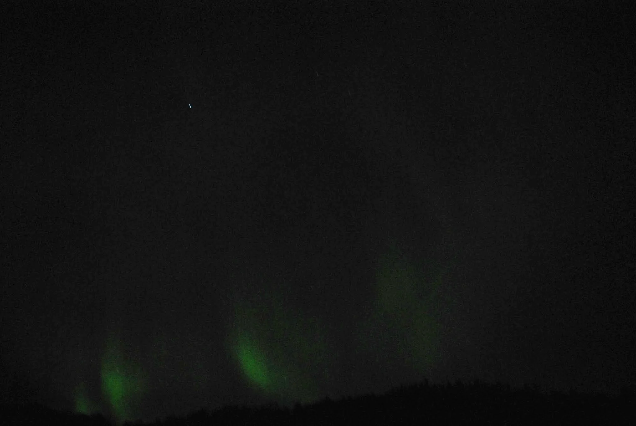 As we left SALT, we noticed some movement in the sky... THE NORTHERN LIGHTS!!! We were flabbergasted and excited; neither Emmett nor I nor fellow couchsurfer Sujata nor our hosts had expected to see them in August. But the conditions were oh so right for an aurora. We pulled the car over on two separate occasions to all just stand in awe underneath the shifting, swirling sky. I'm not the greatest at night sky photography unfortunately; this was the best shot I got.