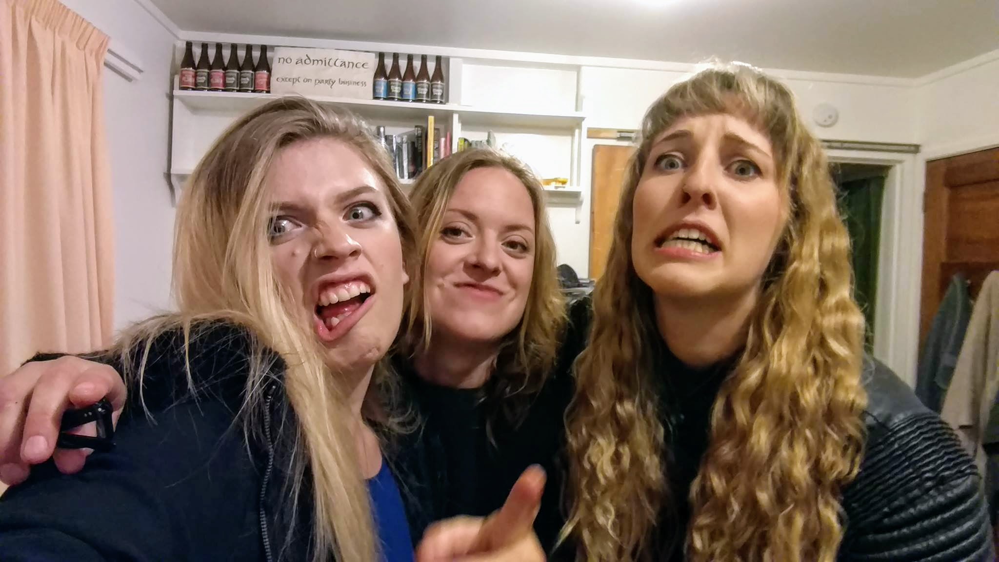 from left: Julia, Aleks, & Kate.