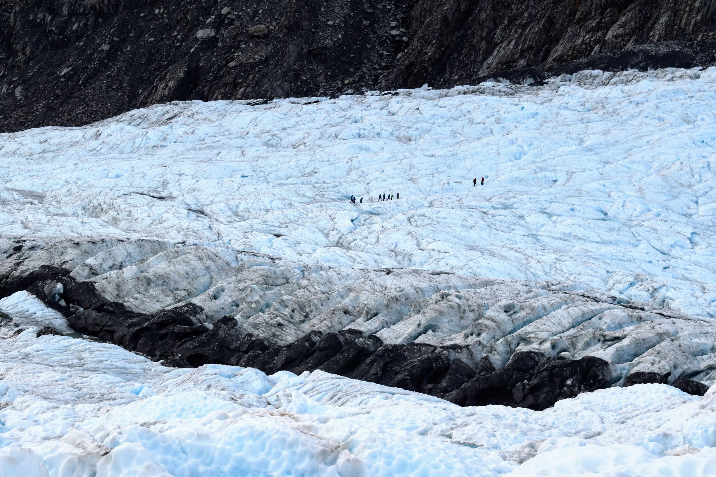 Another group hikes on Franz Josef.
