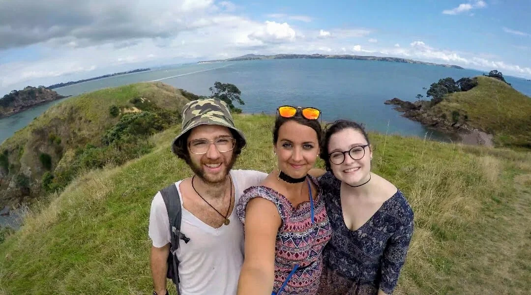 I didn’t study abroad but I did get to visit with Emmett’s sister and my BFF C.J. while she studied abroad at the University of Auckland, New Zealand.