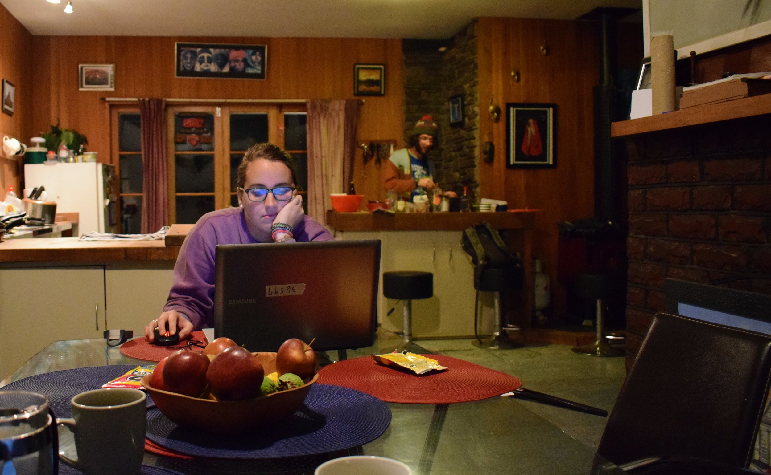 Probably reading blogs in Motueka, New Zealand.