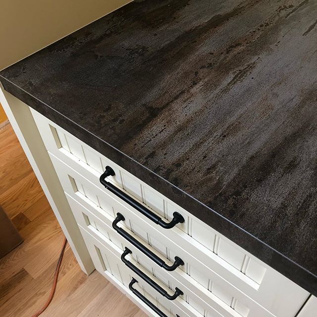 Checking in on an install today....we can&rsquo;t get enough of these stunning Dekton Countertops! @dektonbycosentino