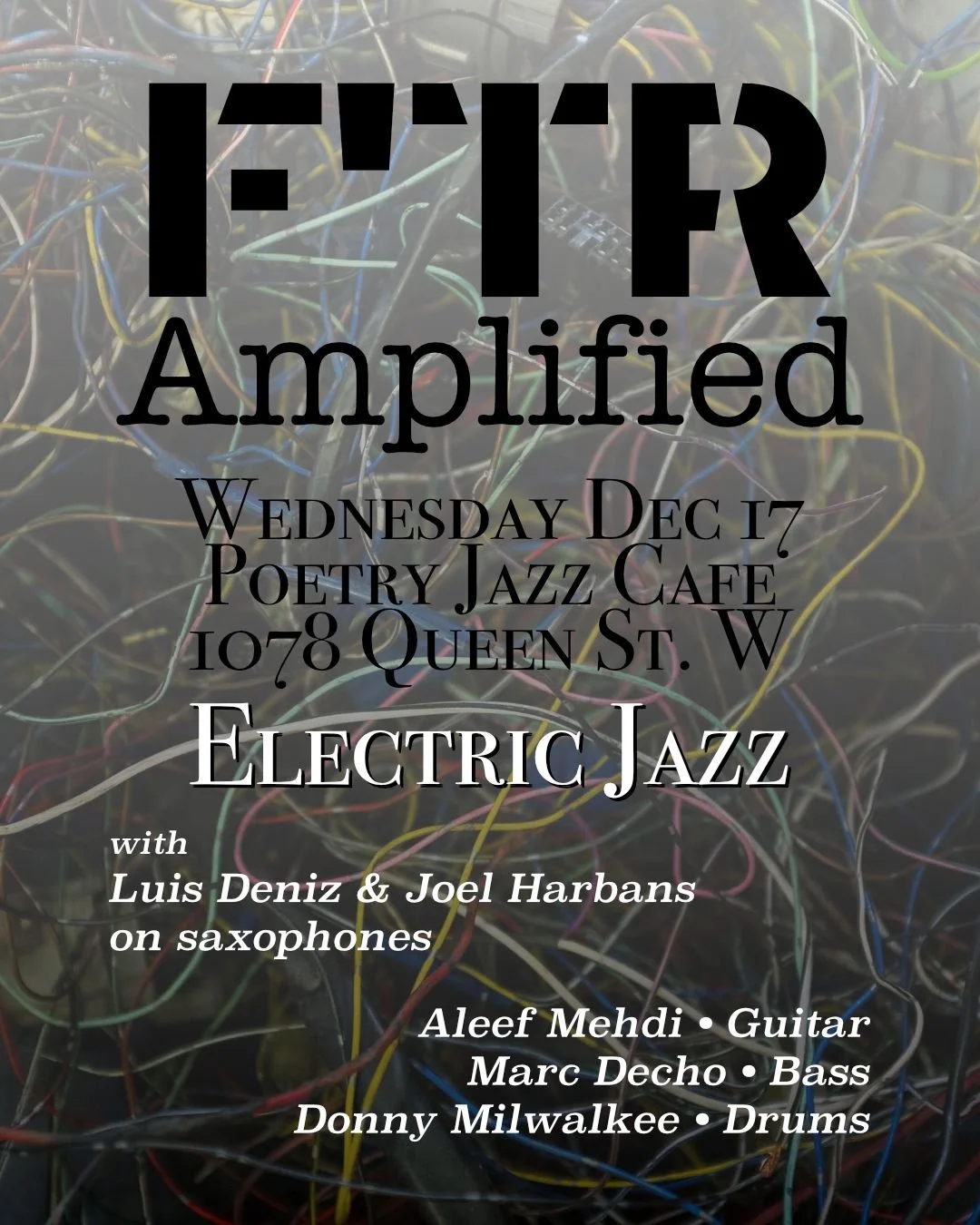 POETRY PRESENTS: FTR Amplified