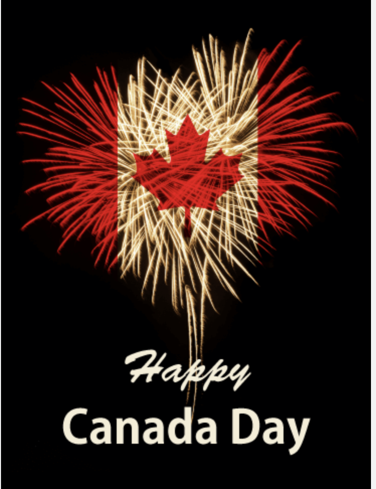 CLOSED TODAY: FOR CANADA DAY