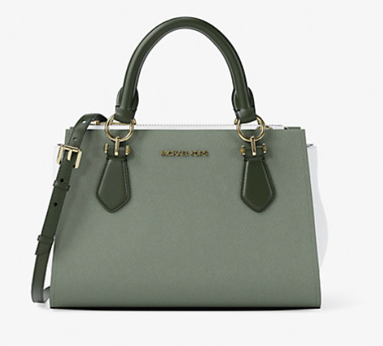 Michael Kors Moss Green Shoulder/Crossbody, $358