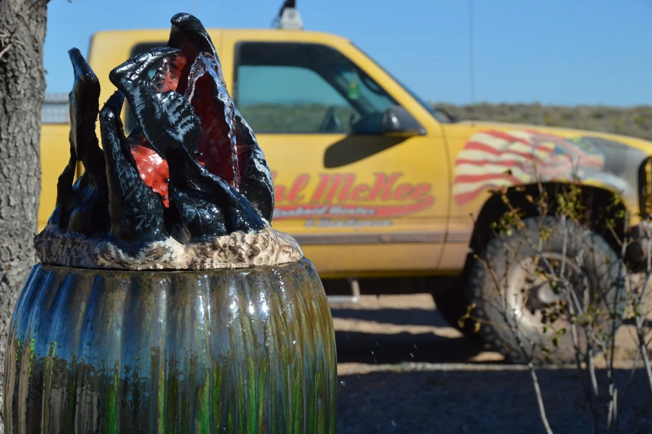 Because what home is complete without a graboid drinking fountain?
