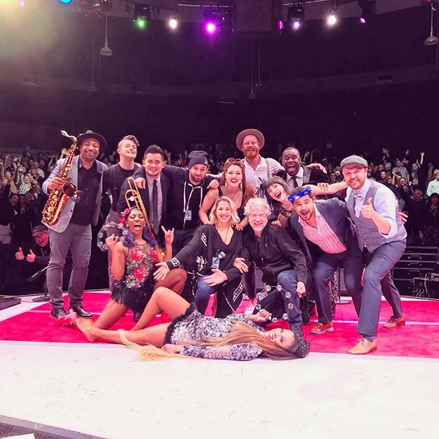 So tonight was one hell of a last show! I must say, this cast was one hell out of a team. I&rsquo;m honored that I got to share the stage with you all every night. I will have fond memories of this tour.🤗 Now on my way back home. Los Angeles here I 