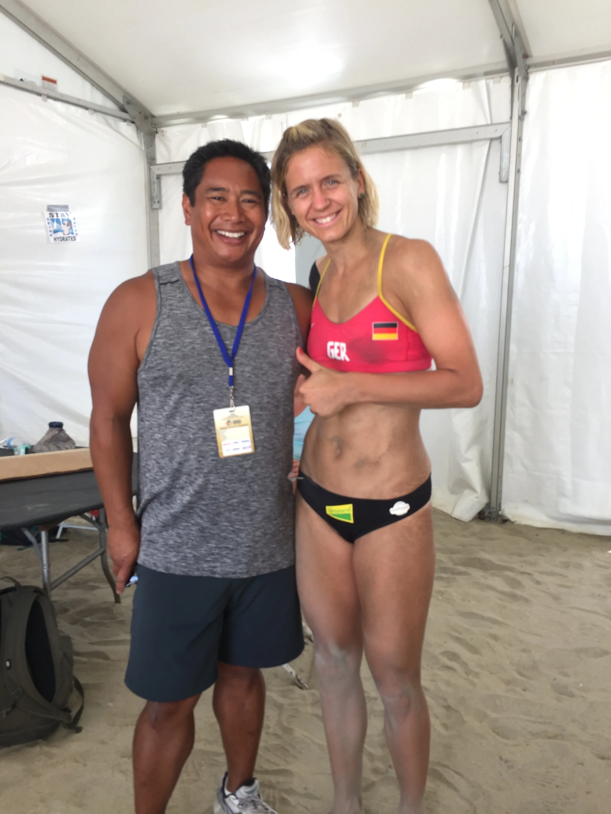 2016 Rio Olympics Gold Medalist, Laura Ludwig