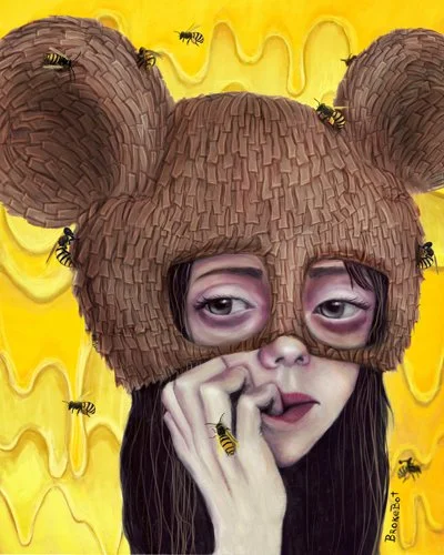 Honey Bear x Carol Roque with BrokeBot.jpg