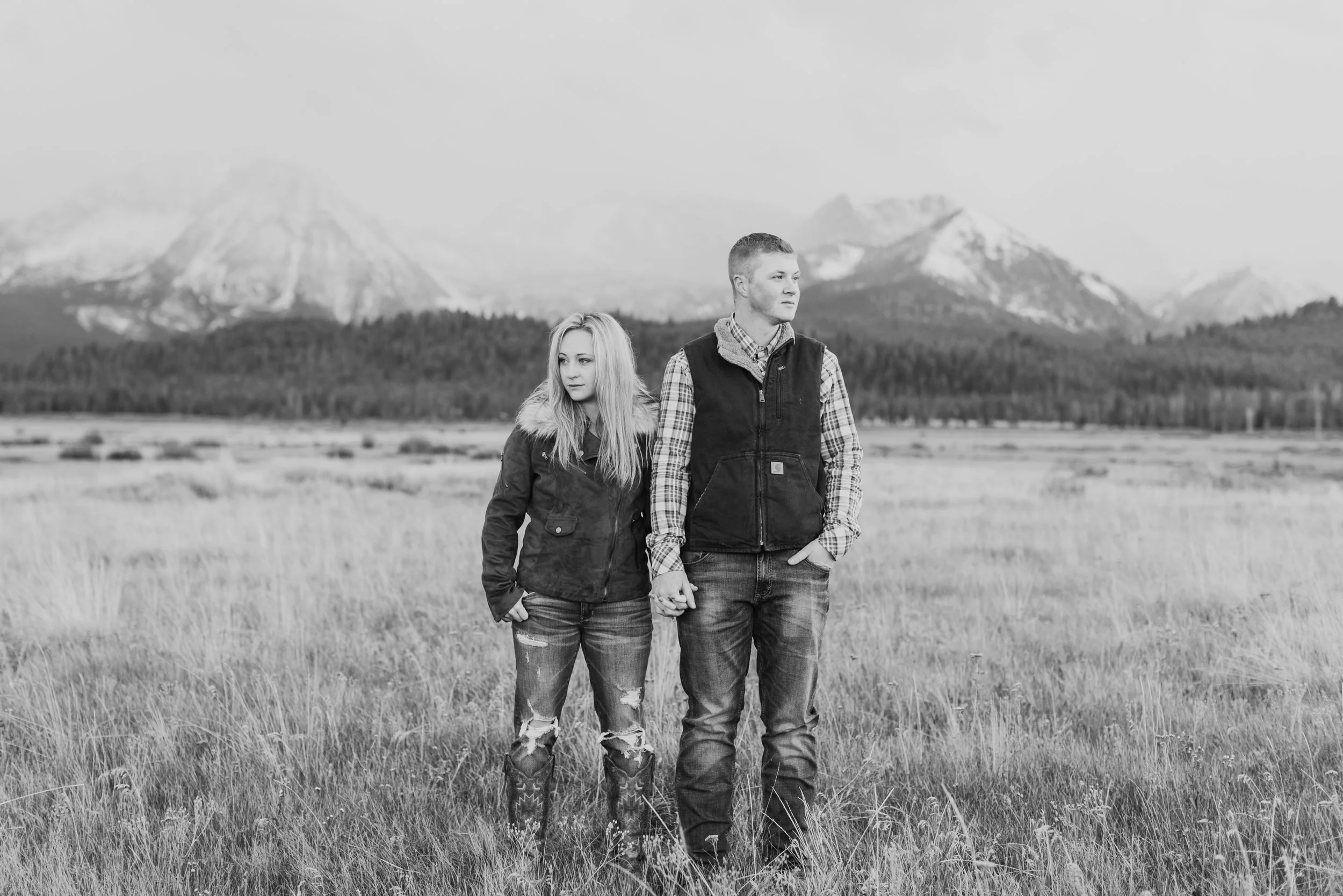 Courtney + Ben | Stanley Lake | Engagement Session