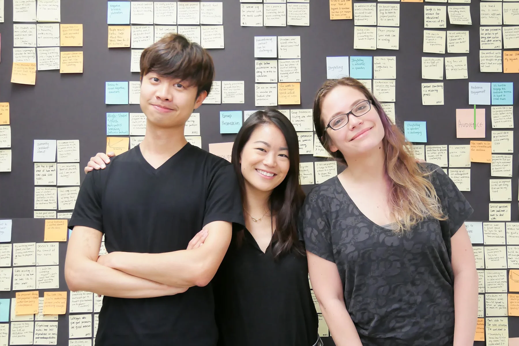 We love sticky notes.