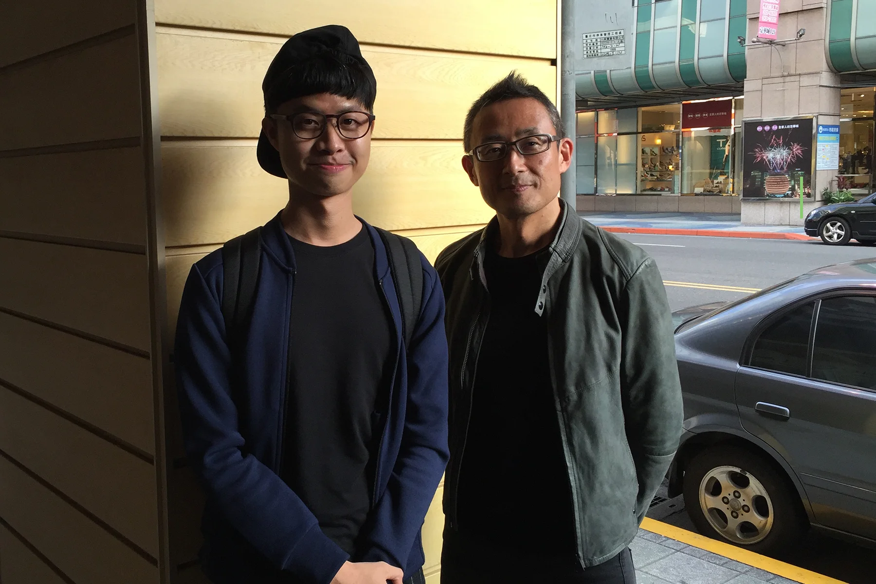 Me with Akira Kobayashi, after his typeface seminar in Taipei. He was mentored by two of the most well-known typeface designers in the world, Hermann Zapf and Adrian Frutiger. 