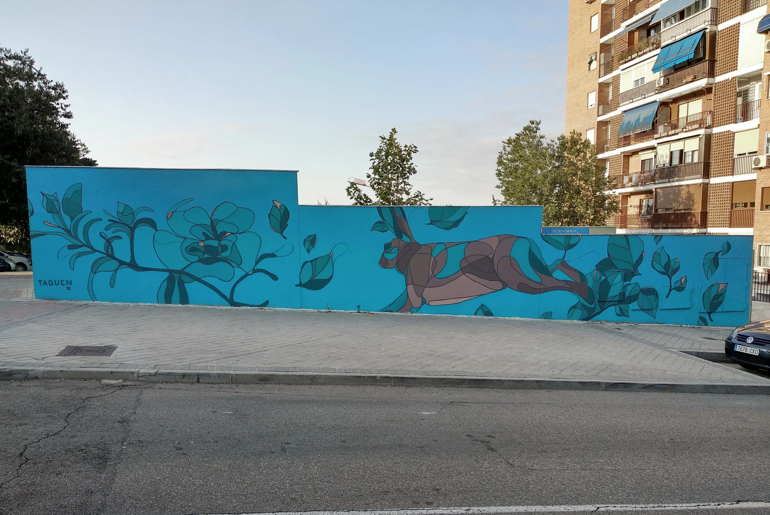 Compartiendo Muros, Madrid, Spain 2018.