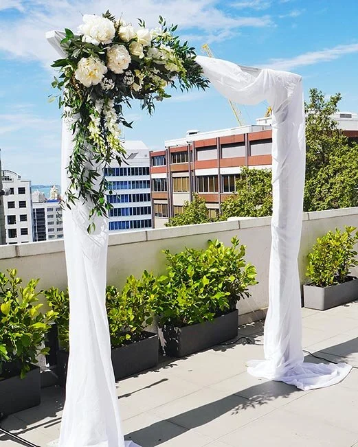 Ceremony Venue Blossom Wedding Flowers