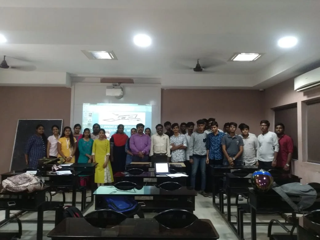 The special lecture topic on : Emerging Trends in digital marketing 